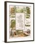 Map of Buckinghamshire-null-Framed Giclee Print