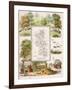 Map of Buckinghamshire-null-Framed Giclee Print