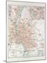 Map of Budapest Hungary 1899-null-Mounted Giclee Print