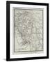 Map of Burmah and the Adjacent Countries-null-Framed Giclee Print