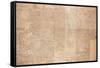 Map of Cairo, a Bird'S-Eye View, 1549-null-Framed Stretched Canvas