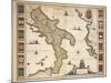 Map of Calabria Region-Joan Blaeu-Mounted Giclee Print