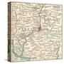 Map of Calcutta (C. 1900), Maps-Encyclopaedia Britannica-Stretched Canvas