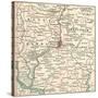 Map of Calcutta (C. 1900), Maps-Encyclopaedia Britannica-Stretched Canvas