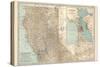 Map of California, Northern Part. United States. Inset Maps of San Francisco and Yosemite Valley-Encyclopaedia Britannica-Stretched Canvas