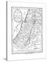 Map of Canaan Divided into the Twelve Tribes of Israel, C1830-null-Stretched Canvas