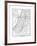 Map of Canaan Divided into the Twelve Tribes of Israel, C1830-null-Framed Giclee Print