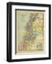 Map of Canaan-Philip Richard Morris-Framed Giclee Print