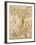 Map of Candelaro, Italy, from the Atlas Atlante Delle Locazioni, 1687-1697-Antonio and Nunzio Michele-Framed Giclee Print