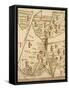 Map of Candelaro, Italy, from the Atlas Atlante Delle Locazioni, 1687-1697-Antonio and Nunzio Michele-Framed Stretched Canvas