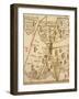 Map of Candelaro, Italy, from the Atlas Atlante Delle Locazioni, 1687-1697-Antonio and Nunzio Michele-Framed Giclee Print