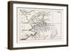 Map of Cape Breton. from Popple's Atlas. Canada, 1870S-null-Framed Giclee Print