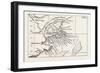 Map of Cape Breton. from Popple's Atlas. Canada, 1870S-null-Framed Giclee Print