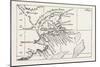 Map of Cape Breton. from Popple's Atlas. Canada, 1870S-null-Mounted Giclee Print