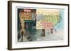 Map of Carolinas-null-Framed Art Print