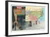 Map of Carolinas-null-Framed Art Print