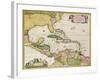 Map of Central America-null-Framed Giclee Print