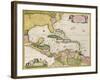 Map of Central America-null-Framed Giclee Print