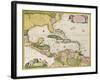 Map of Central America-null-Framed Giclee Print