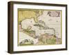 Map of Central America-null-Framed Giclee Print