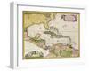 Map of Central America-null-Framed Giclee Print