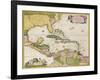 Map of Central America-null-Framed Giclee Print