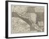 Map of Central America-John Dower-Framed Giclee Print