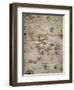Map of Central and Southern America, 1550-null-Framed Premium Giclee Print