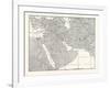 Map of Central Asia, Persia, Arabia, and Turkey in Asia-null-Framed Giclee Print