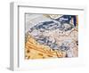 Map of Central Europe, 1486 (Coloured Engraving) (Details of 157909)-Ptolemy-Framed Giclee Print