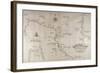 Map of Central-Northern Italy from the Maritime Encyclopedia Dell'Arcano Del Mare-null-Framed Giclee Print