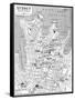 Map of Central Sydney, New South Wales, Australia, C1924-null-Framed Stretched Canvas