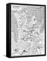 Map of Central Sydney, New South Wales, Australia, C1924-null-Framed Stretched Canvas