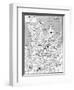 Map of Central Sydney, New South Wales, Australia, C1924-null-Framed Giclee Print