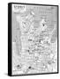 Map of Central Sydney, New South Wales, Australia, C1924-null-Framed Stretched Canvas