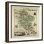Map of Charente-Inferieure 1896, France-null-Framed Giclee Print