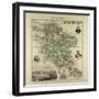 Map of Charente-Inferieure 1896, France-null-Framed Giclee Print