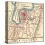 Map of Chattanooga (C. 1900), Maps-Encyclopaedia Britannica-Stretched Canvas