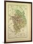 Map of Cher France-null-Framed Giclee Print