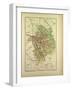 Map of Cher France-null-Framed Giclee Print