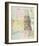 Map of Chicago and Environs, c.1869-Rufus Blanchard-Framed Art Print