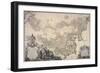 Map of China, 1734-Science Source-Framed Giclee Print