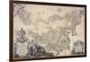 Map of China, 1734-Science Source-Framed Giclee Print