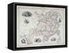 Map of China and Birmah, 1851-John Rapkin-Framed Stretched Canvas