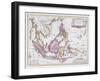 Map of China and Indonesia, C.1710-Schenk and Valk-Framed Giclee Print