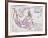 Map of China and Indonesia, C.1710-Schenk and Valk-Framed Giclee Print