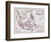 Map of China and Indonesia, C.1710-Schenk and Valk-Framed Premium Giclee Print