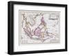 Map of China and Indonesia, C.1710-Schenk and Valk-Framed Premium Giclee Print