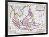 Map of China and Indonesia, C.1710-Schenk and Valk-Framed Giclee Print