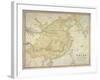 Map of China and the Adjacent Countries, W.H. Allen & Co, 1842-null-Framed Giclee Print